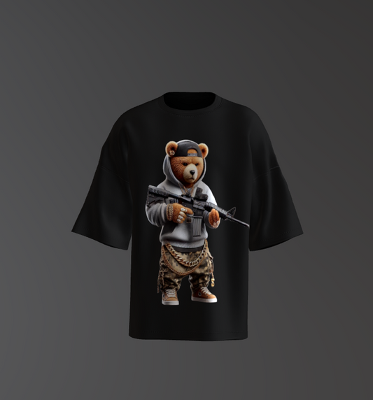 Tricou Oversized M4 Teddy Bear Concept