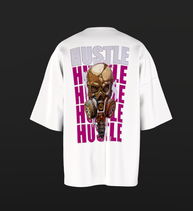 Tricou Oversized Hustle Concept