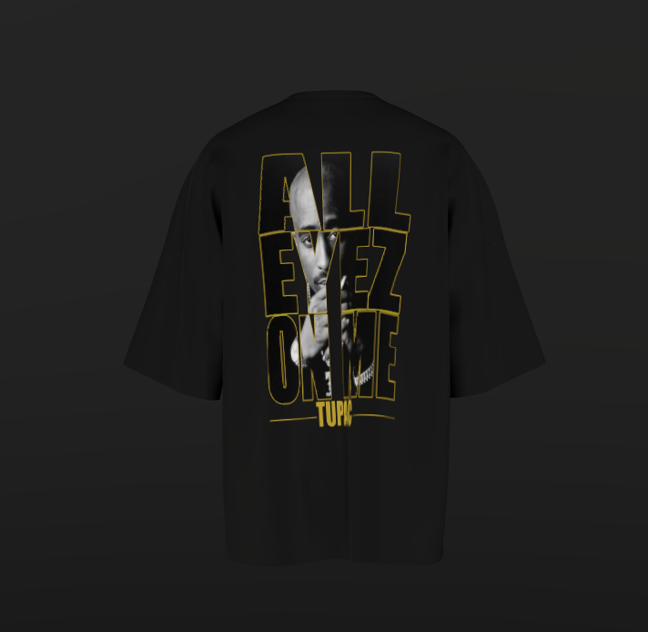 Tricou Oversized 2Pac Concept