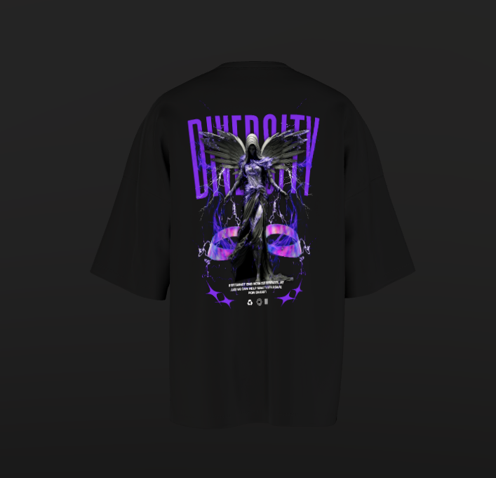 Tricou Oversized Diversity Concept