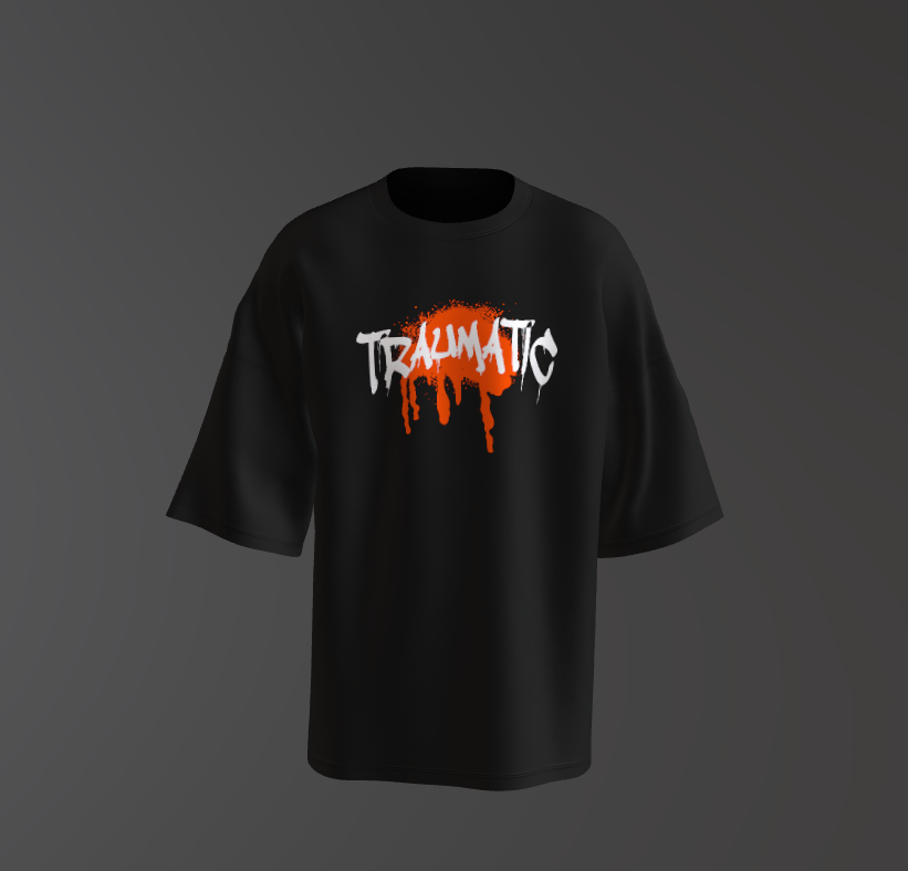 Tricou Oversized Traumatic Concept