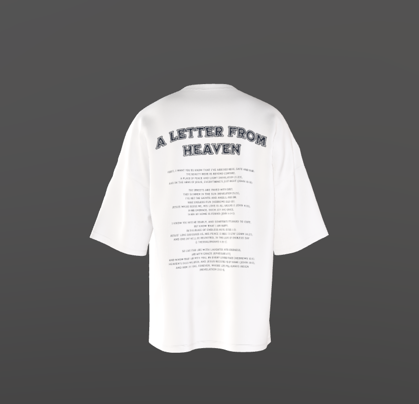 Tricou Oversized Heaven Concept