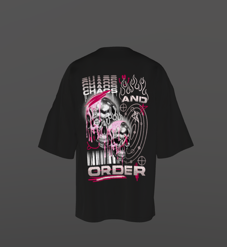 Tricou Oversized Chaos Concept