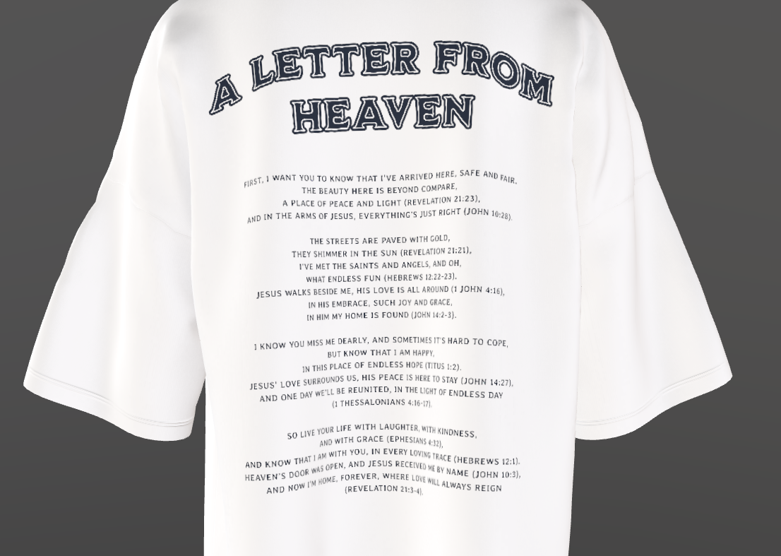 Tricou Oversized Heaven Concept