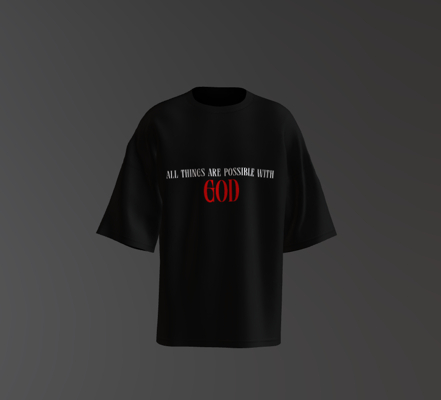Tricou Oversized Moses Concept