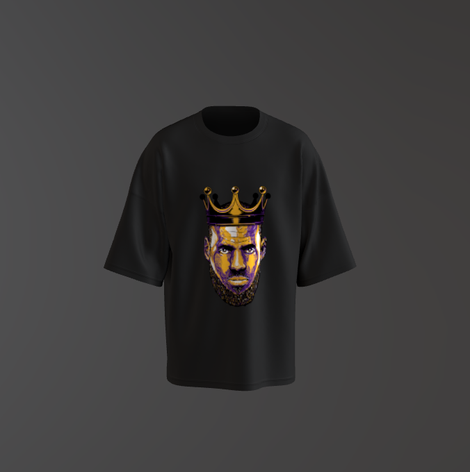 Tricou Oversized LeBron Concept