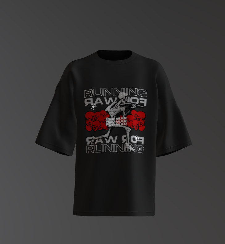 Tricou Oversized Running Concept