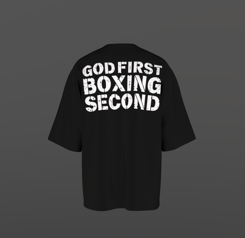 Tricou Oversized God & Box Concept