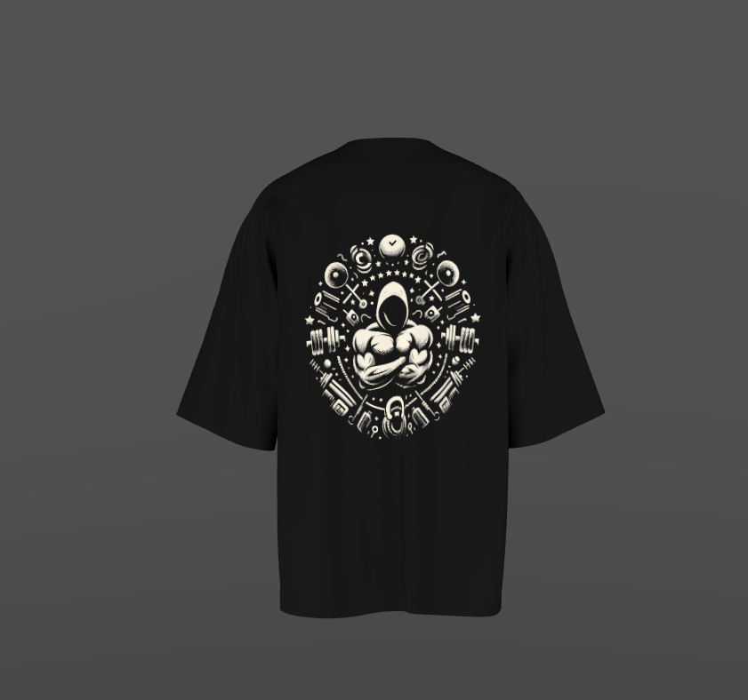 Tricou Oversized Fitness Concept