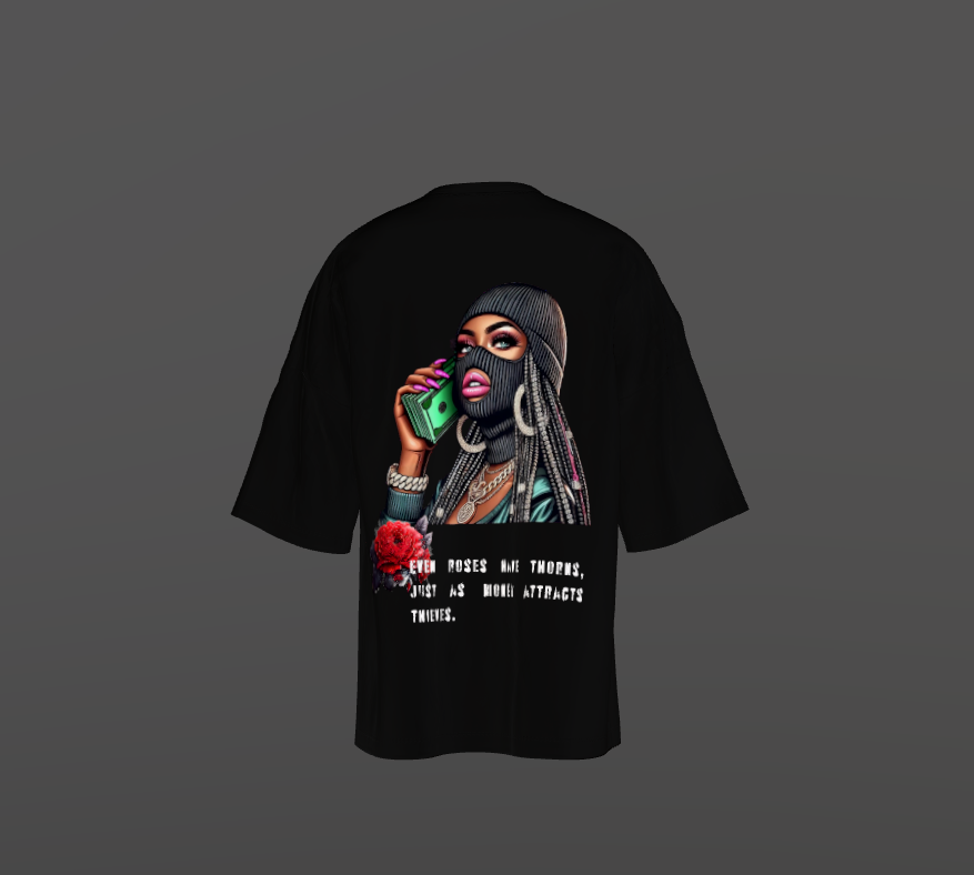 Tricou Oversized Bad Girl Concept