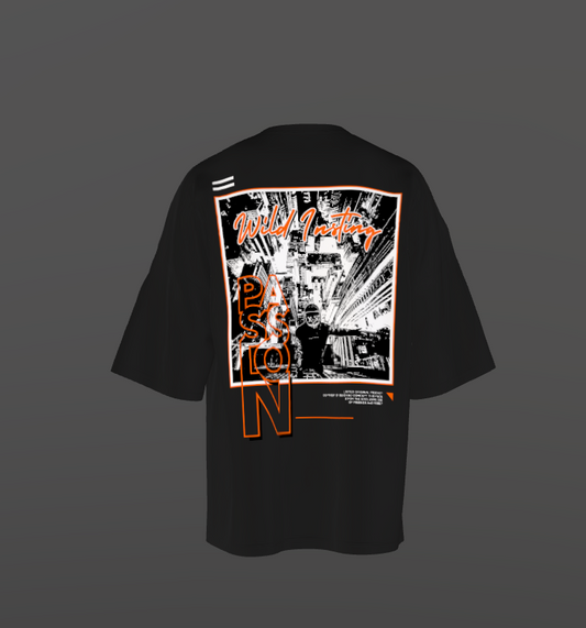 Tricou Oversized Wild Passion Concept