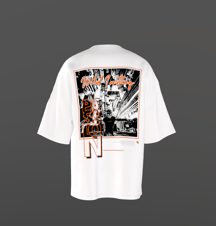 Tricou Oversized Wild Passion Concept