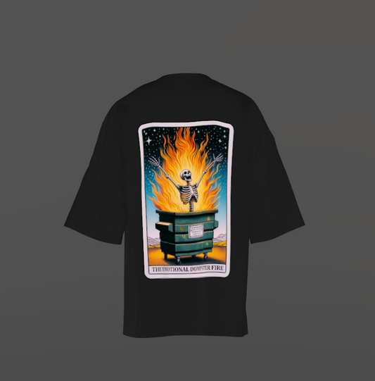 Tricou Oversized Emotional Dumpster Concept
