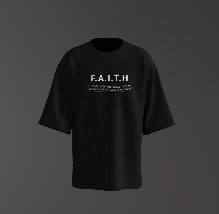 Tricou Oversized Blessed Concept