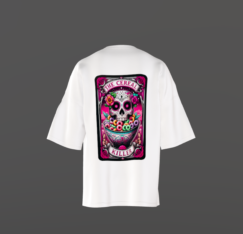 Tricou Oversized The Cereal Killer Concept