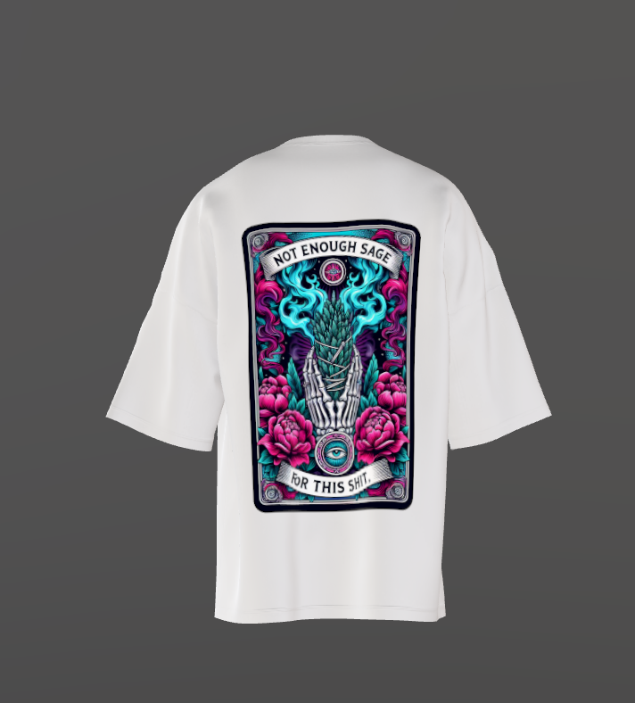 Tricou Oversized Sage Concept