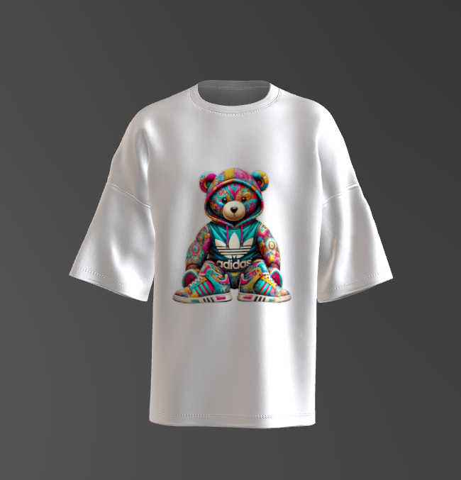 Tricou Oversized Adidas Teddy Bear Concept