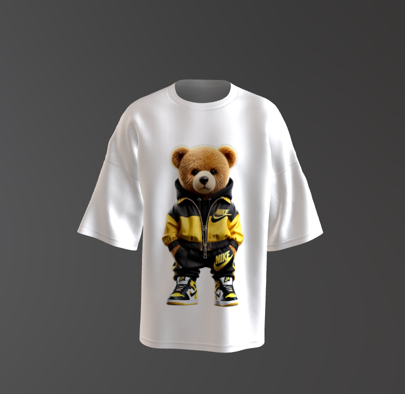 Tricou Oversized Sport Bear Concept