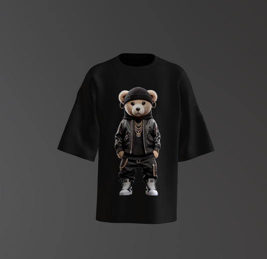 Tricou Oversized Urban Teddy Bear Concept 3
