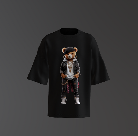 Tricou Oversized Urban Teddy Bear Concept 2