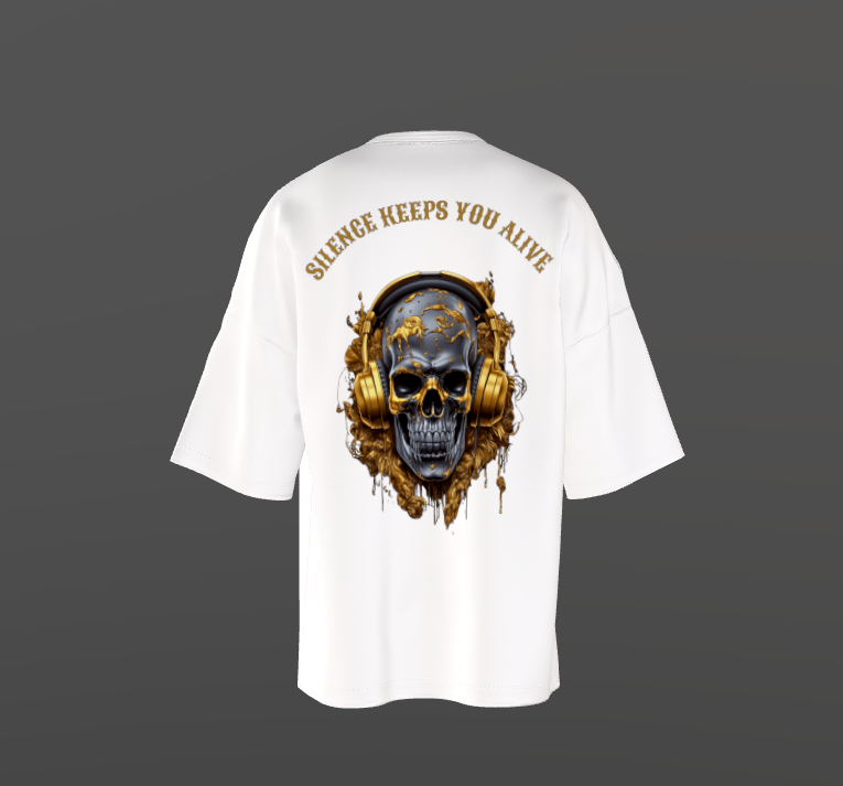 Tricou Oversized Silence Concept