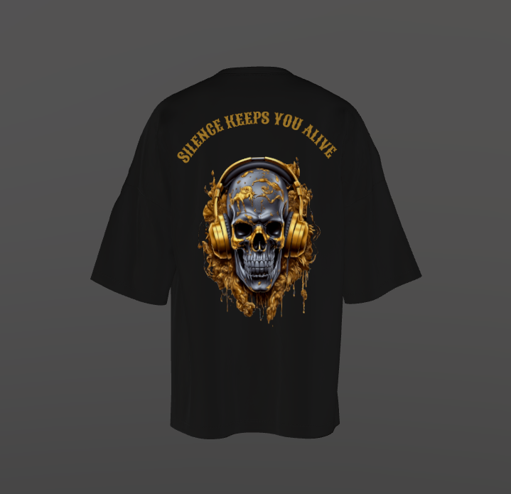 Tricou Oversized Silence Concept