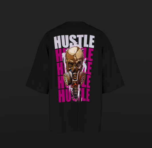 Tricou Oversized Hustle Concept