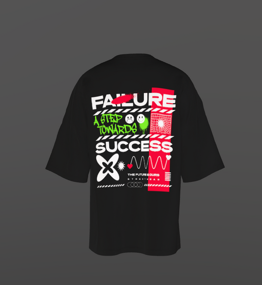 Tricou Oversized Failure Concept
