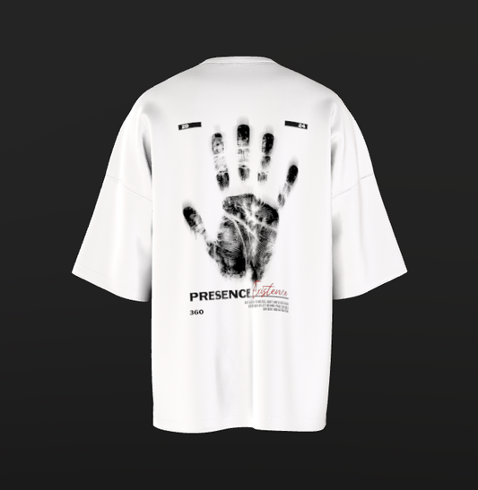 Tricou Oversized Handprint Concept