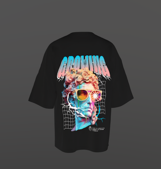 Tricou Oversized Growing Concept