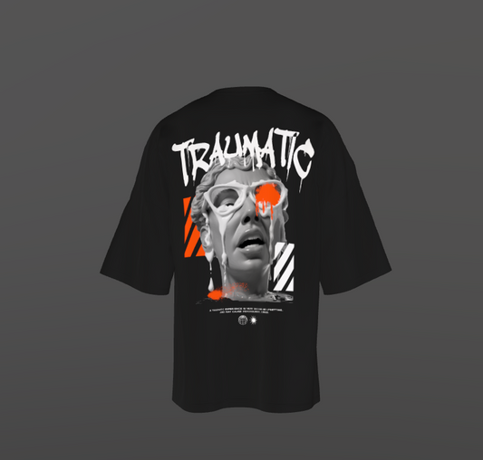 Tricou Oversized Traumatic Concept
