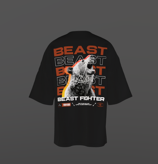 Tricou Oversized Beast Concept