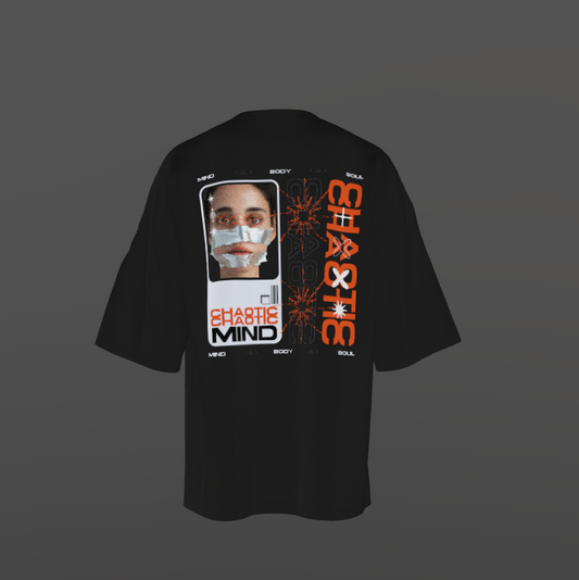 Tricou Oversized Chaotic Concept