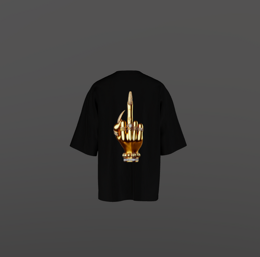 Tricou Oversized Middle F Concept