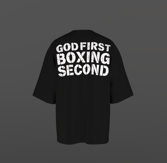 Tricou Oversized God & Box Concept