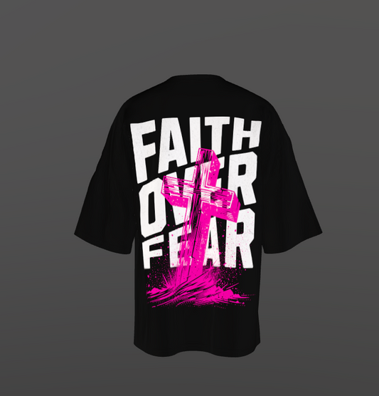 Tricou Oversized Faith Concept