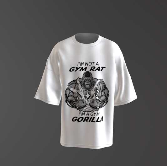 Tricou Oversized Gorilla Gym Concept