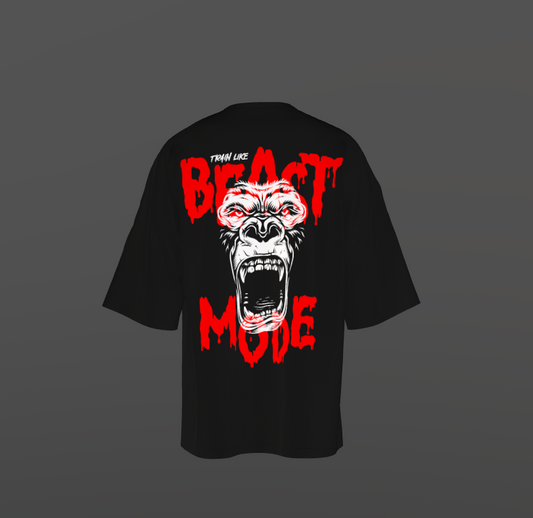 Tricou Oversized Beast Mode Concept