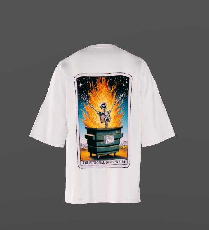 Tricou Oversized Emotional Dumpster Concept