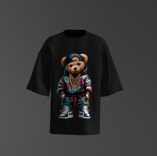 Tricou Oversized Urban Teddy Bear Concpet 8