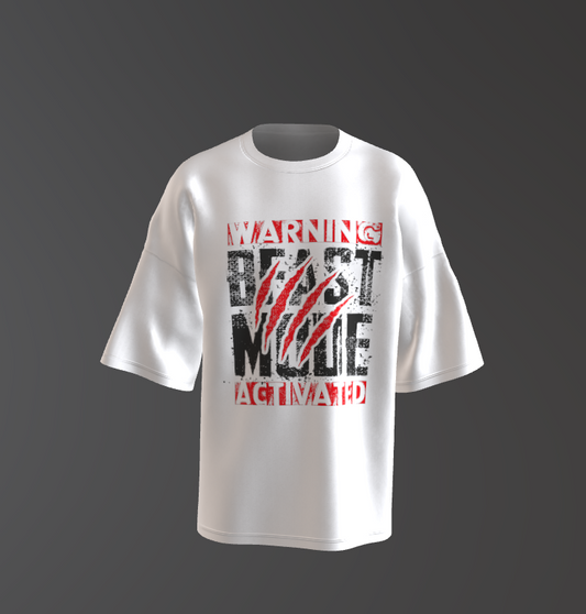 Tricou Oversized Beast Mode Concept
