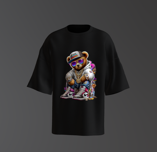 Tricou Oversized Urban Teddy Bear Concept 7