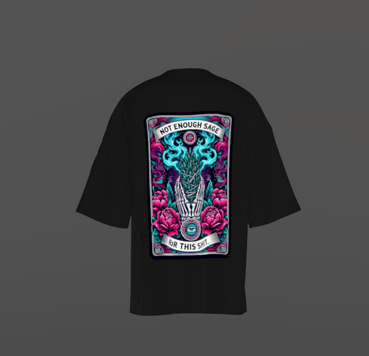 Tricou Oversized Sage Concept