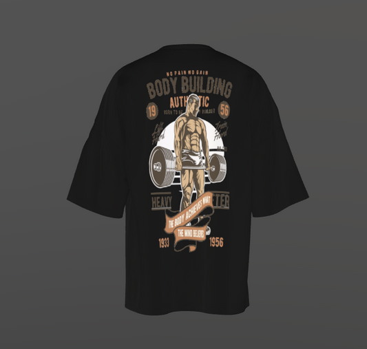 Tricou Oversized Old Gym Concept