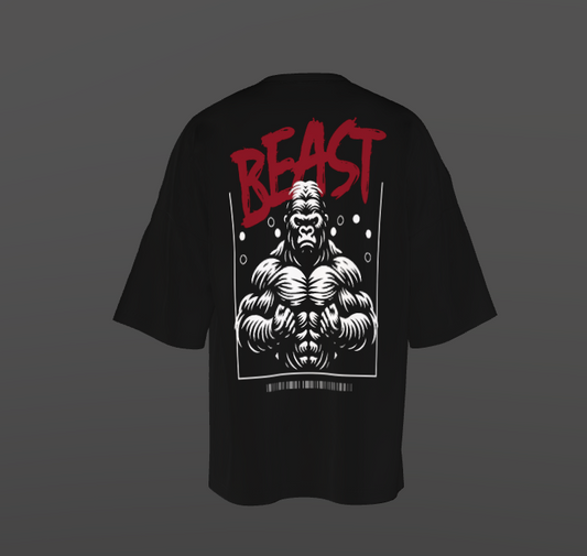 Tricou Oversized Beast Concept