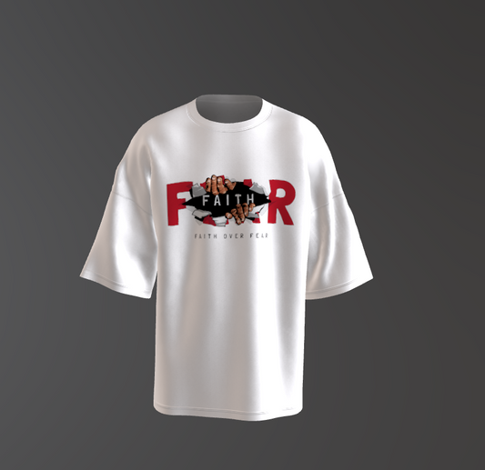 Tricou Oversized Fear Concept