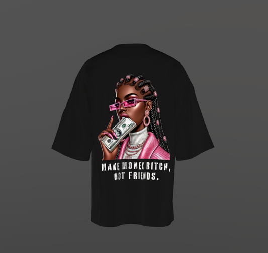 Tricou Oversized Make Money Concept