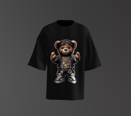 Tricou Oversized Urban Teddy Bear 4