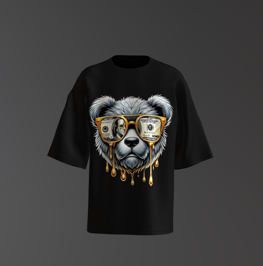 Tricou Oversized Money Bear