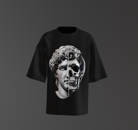 Tricou Oversized Statue Concept